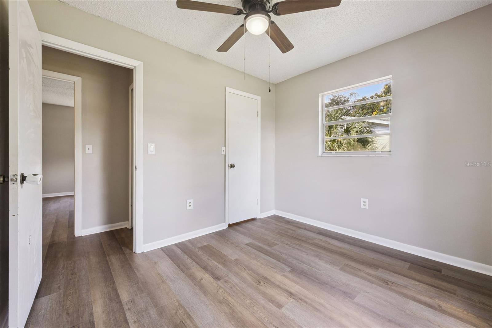 2nd Bedroom has a Walk In Closet.
