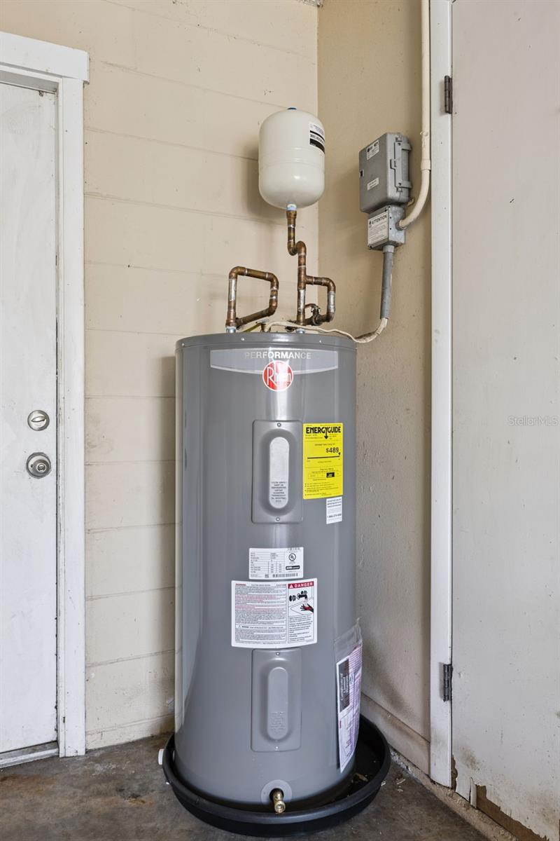 New Water Heater.