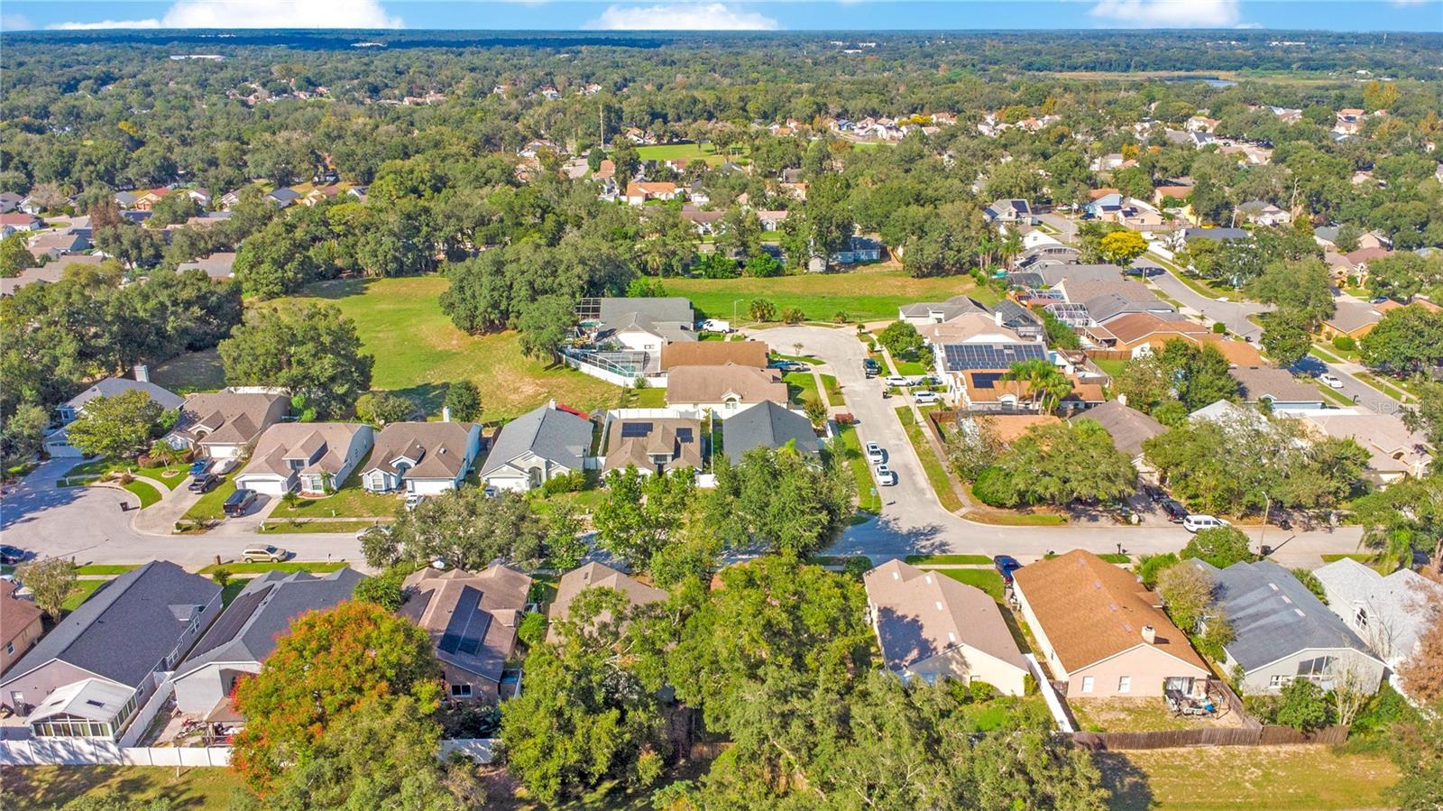 Aerial of Neighborhood