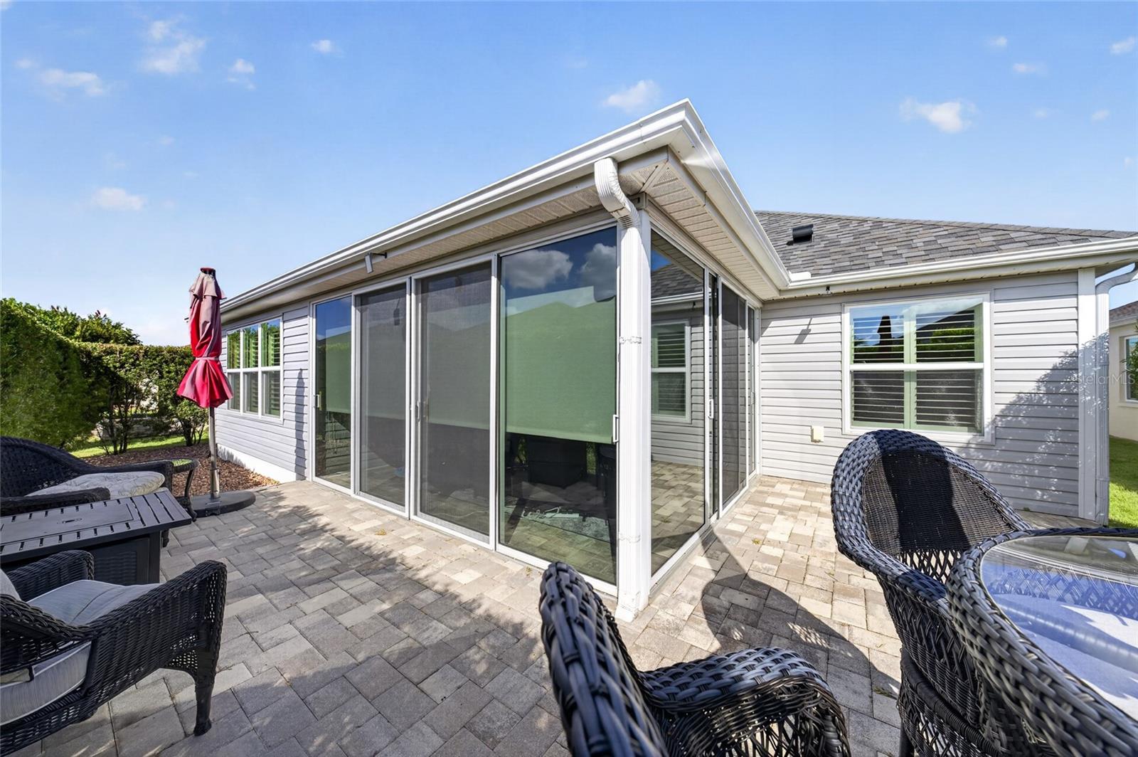 PRIVATE BACK PATIO AREA