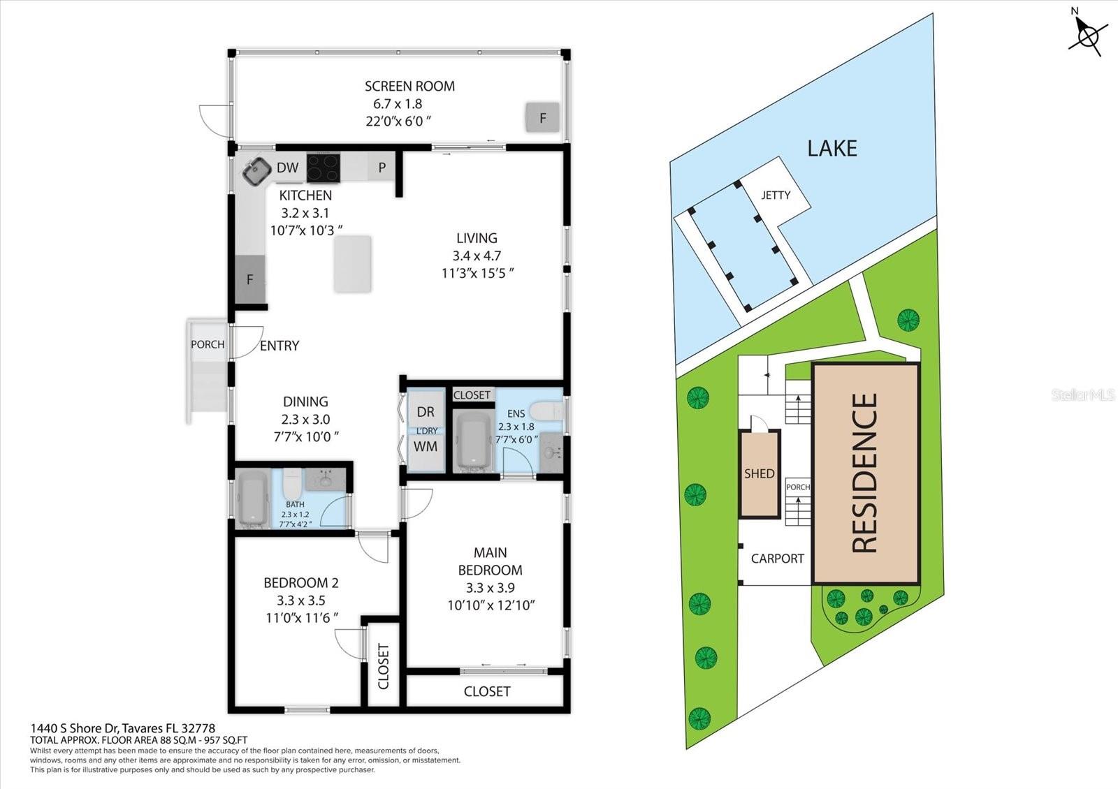 1440 S SHORE DRIVE, Tavares, FL 32778