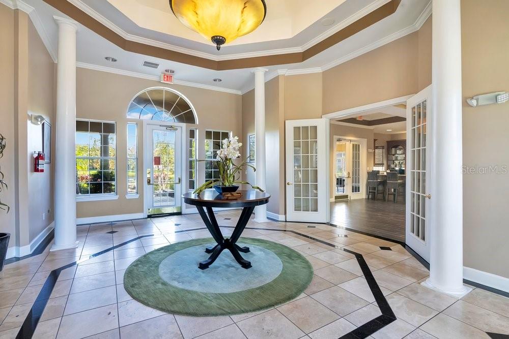 Clubhouse Foyer