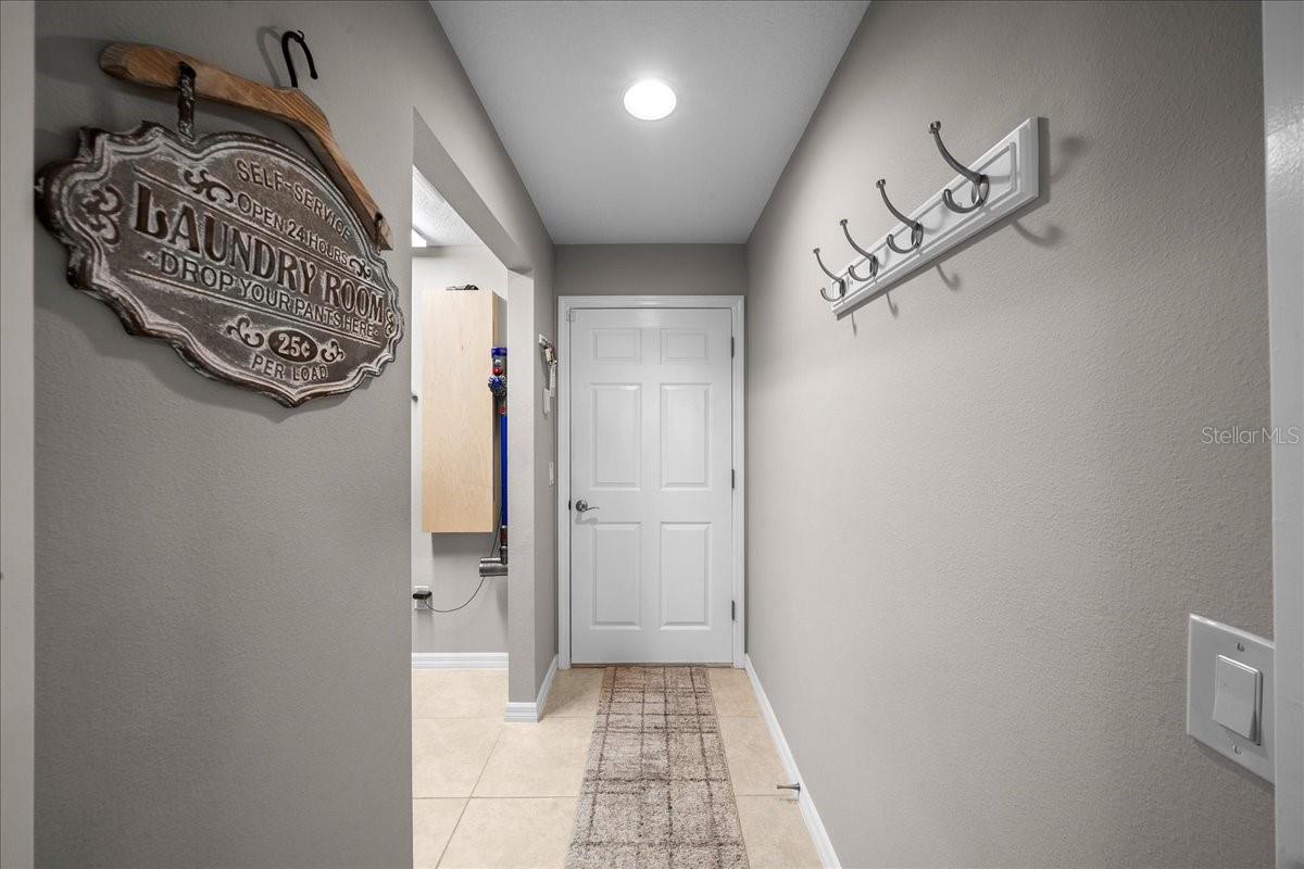 Laundry Room off the Kitchen