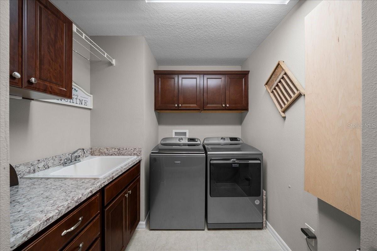 Laundry Room has Updated Appliances