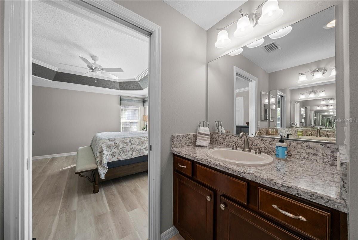 Pocket Door to Bathroom