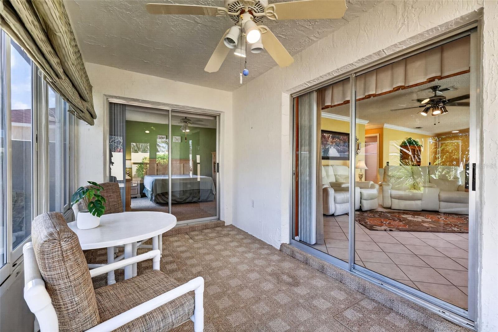 Glass-Enclosed Lanai