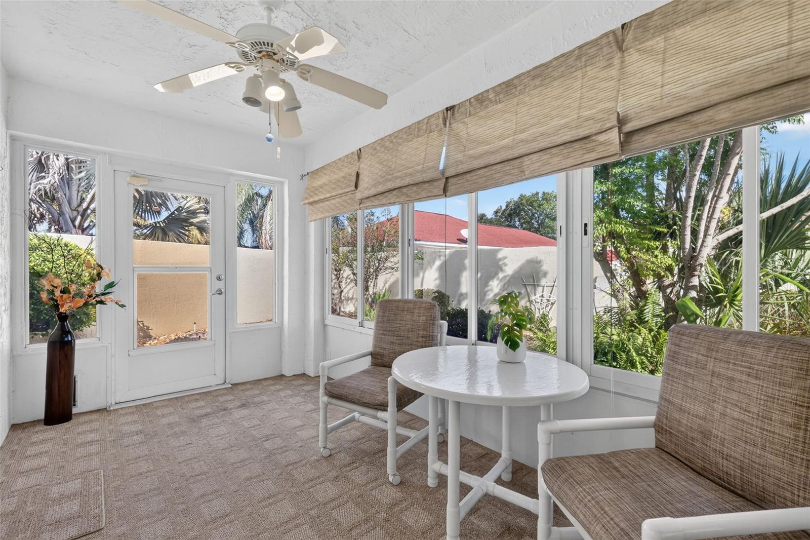 Glass-Enclosed Lanai