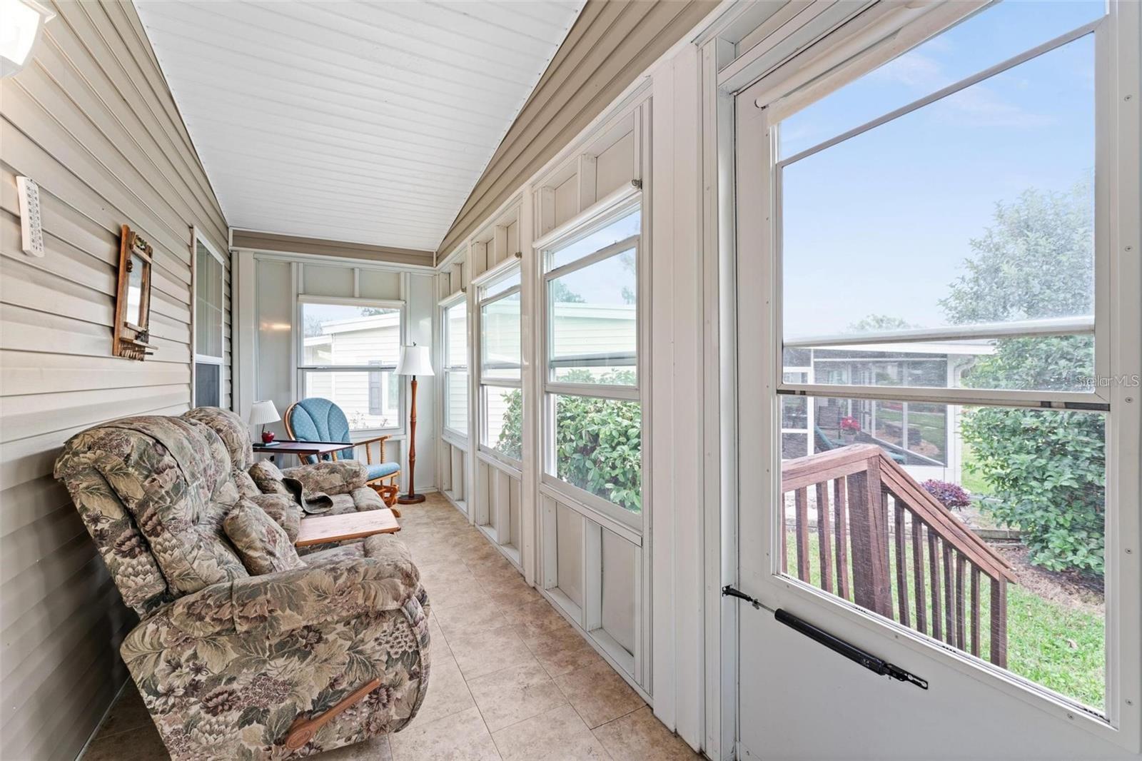 Enclosed Florida room