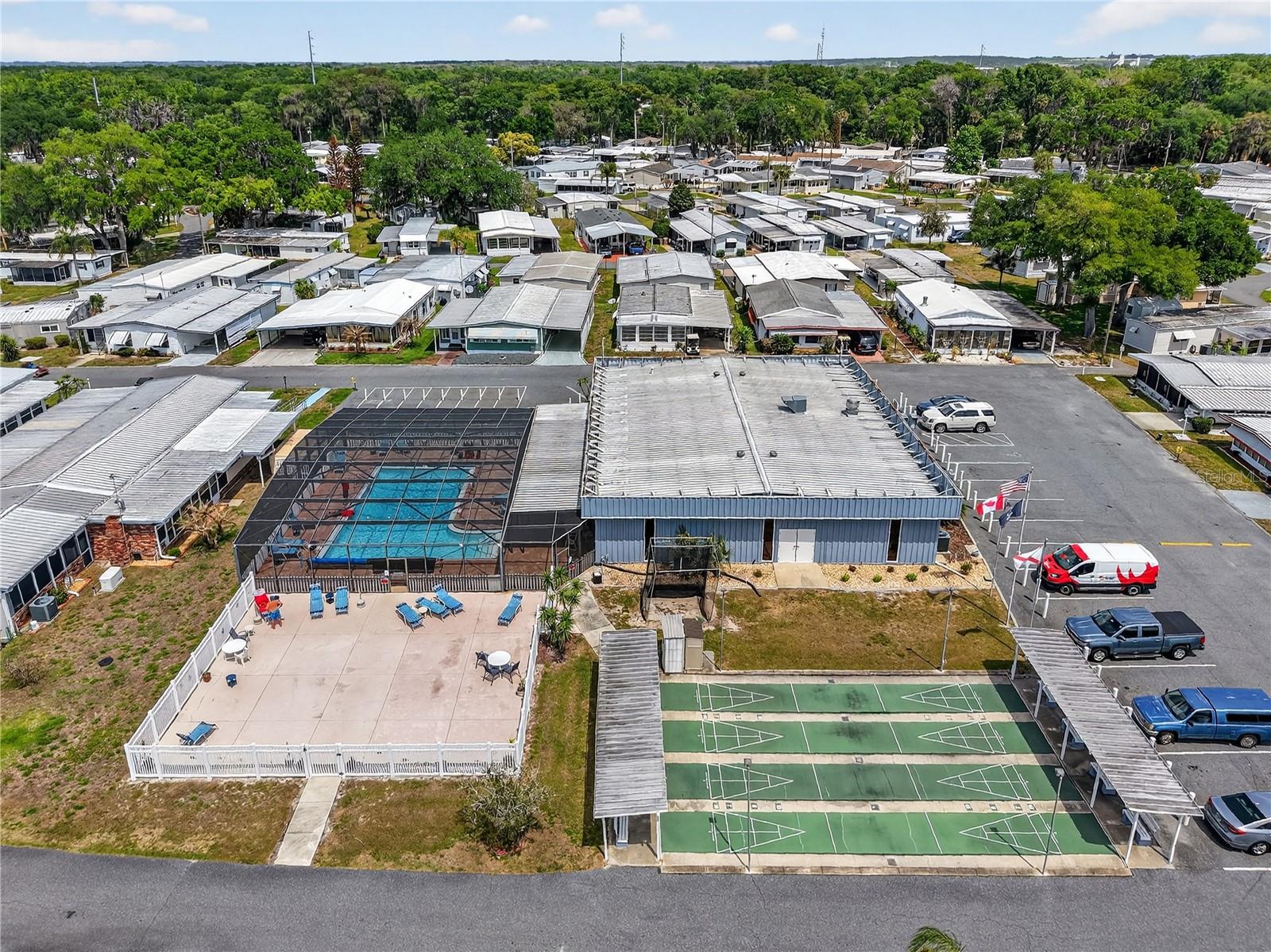 Drone of Community center