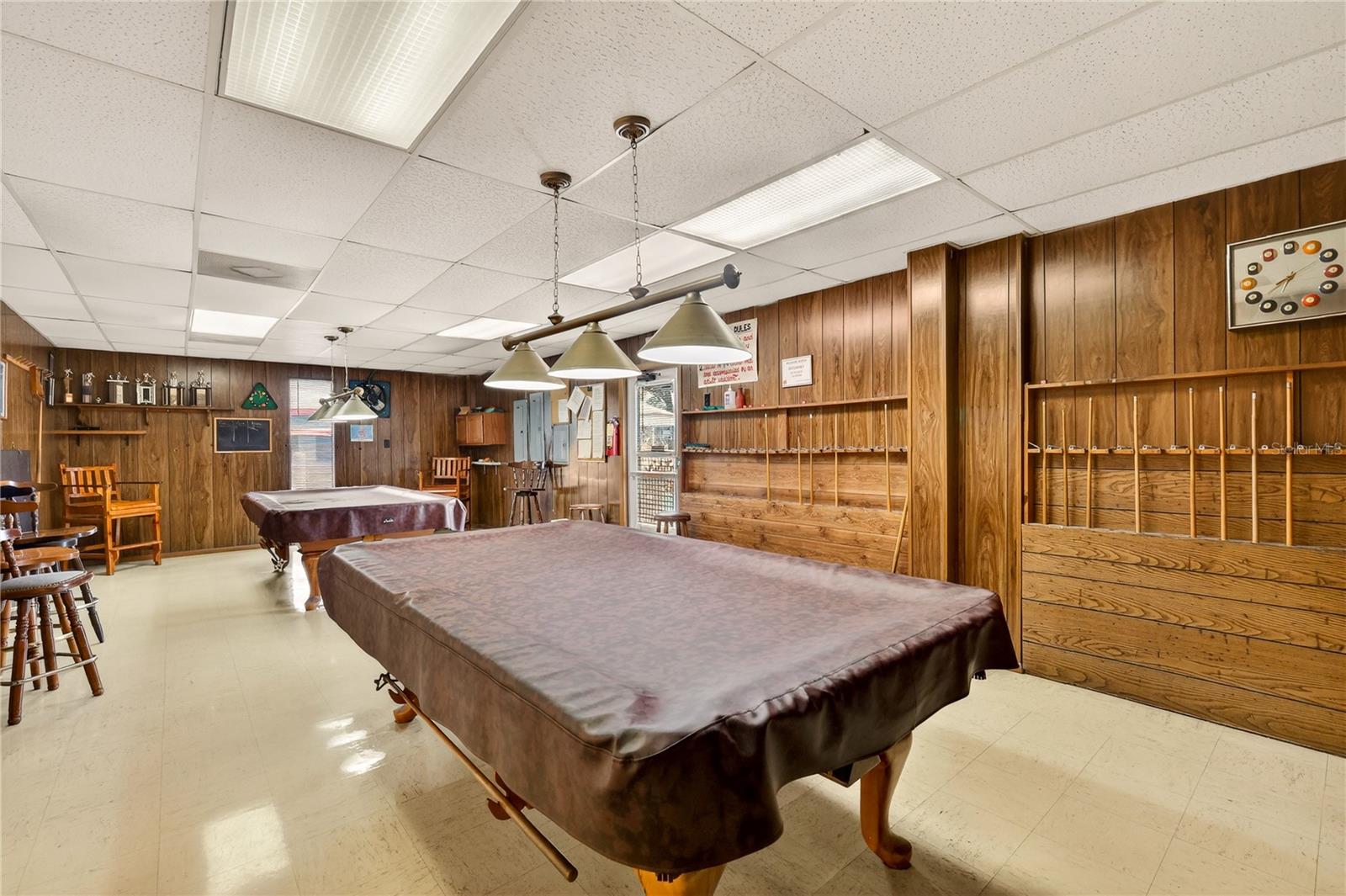 Clubhouse Billiard room