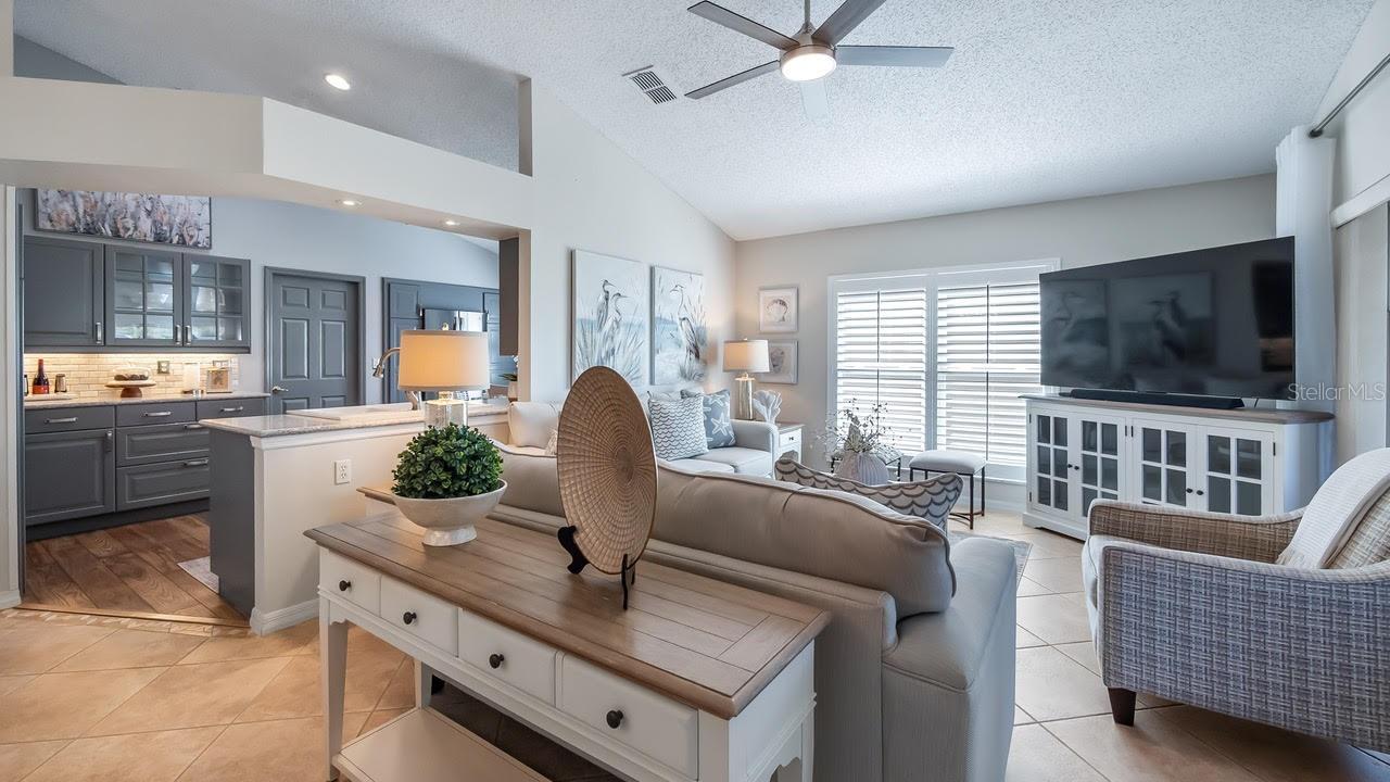 Living Room and Kitchen