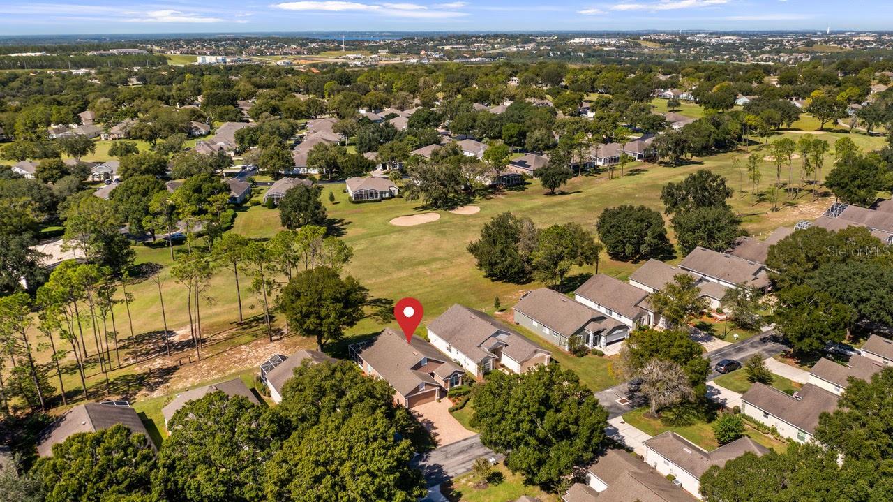 Drone of Golf Course
