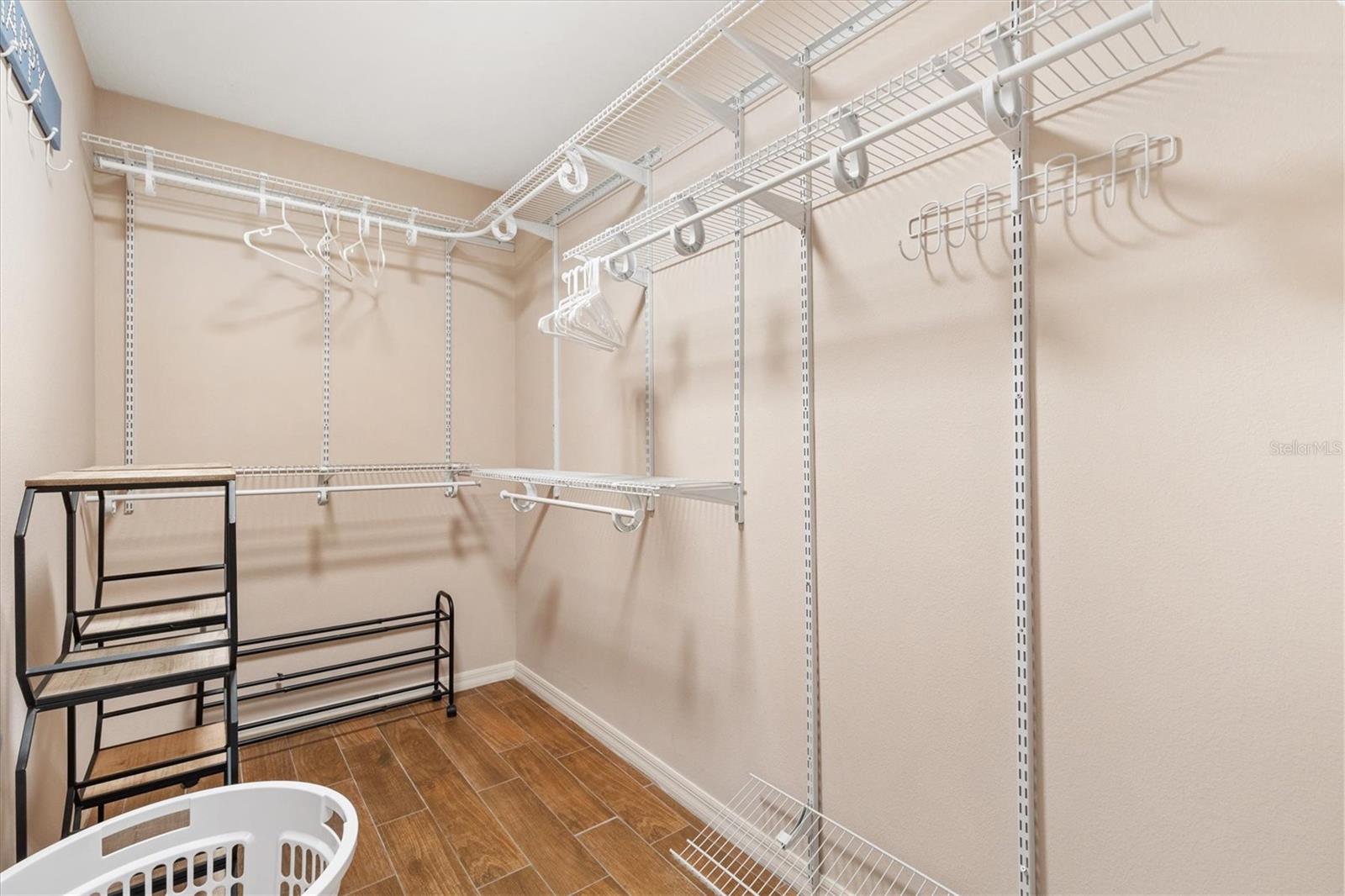 PRIMARY WALK IN CLOSET