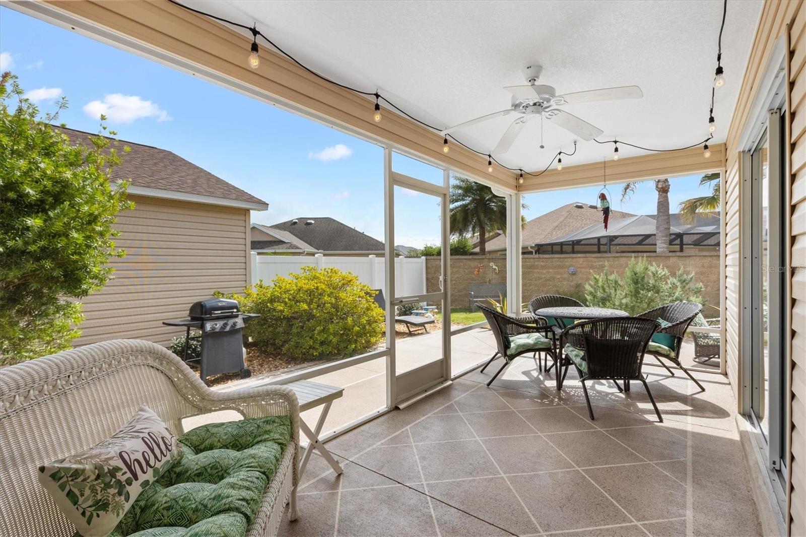 SCREENED IN LANAI