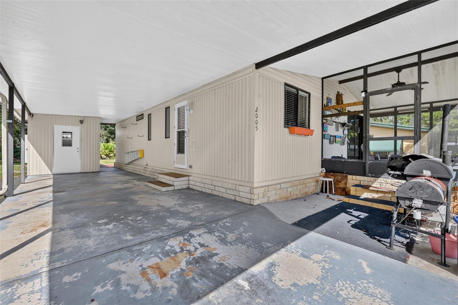 Very Long Carport