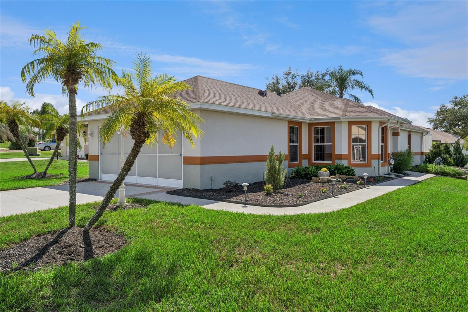 The Front faces Seven Seas Dr, with the driveway entrance from Canoe Ct. The Front faces Seven Seas Dr, with the driveway entrance from Canoe Ct.
