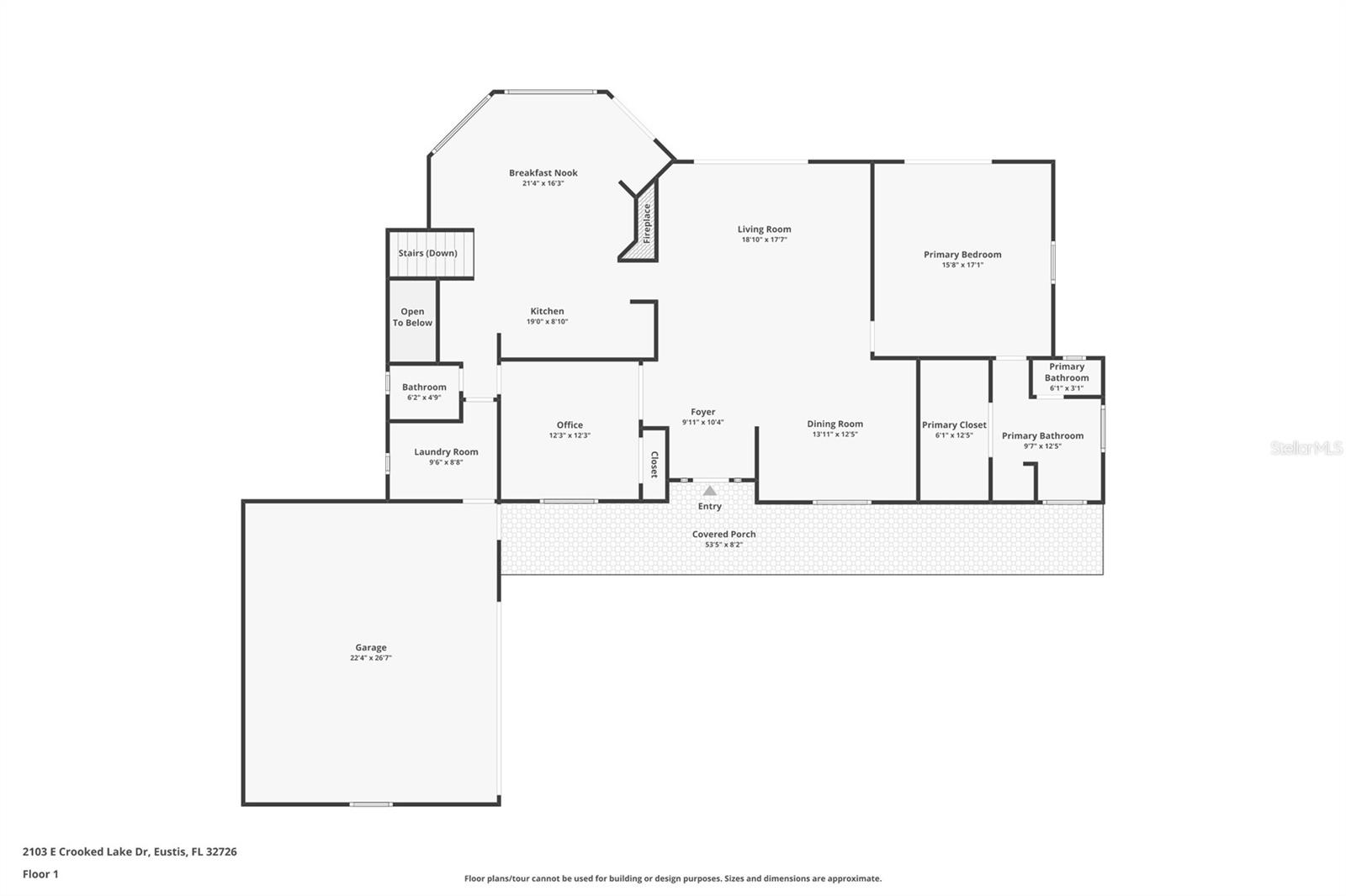 2103 E CROOKED LAKE DRIVE, Eustis, FL 32726