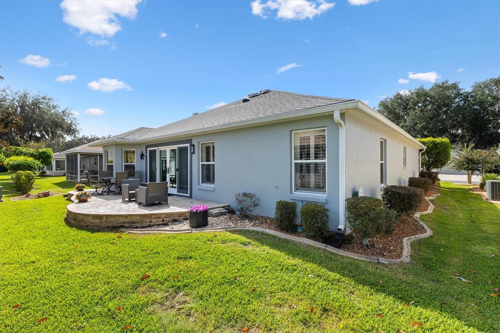 Landscaped all around the Home