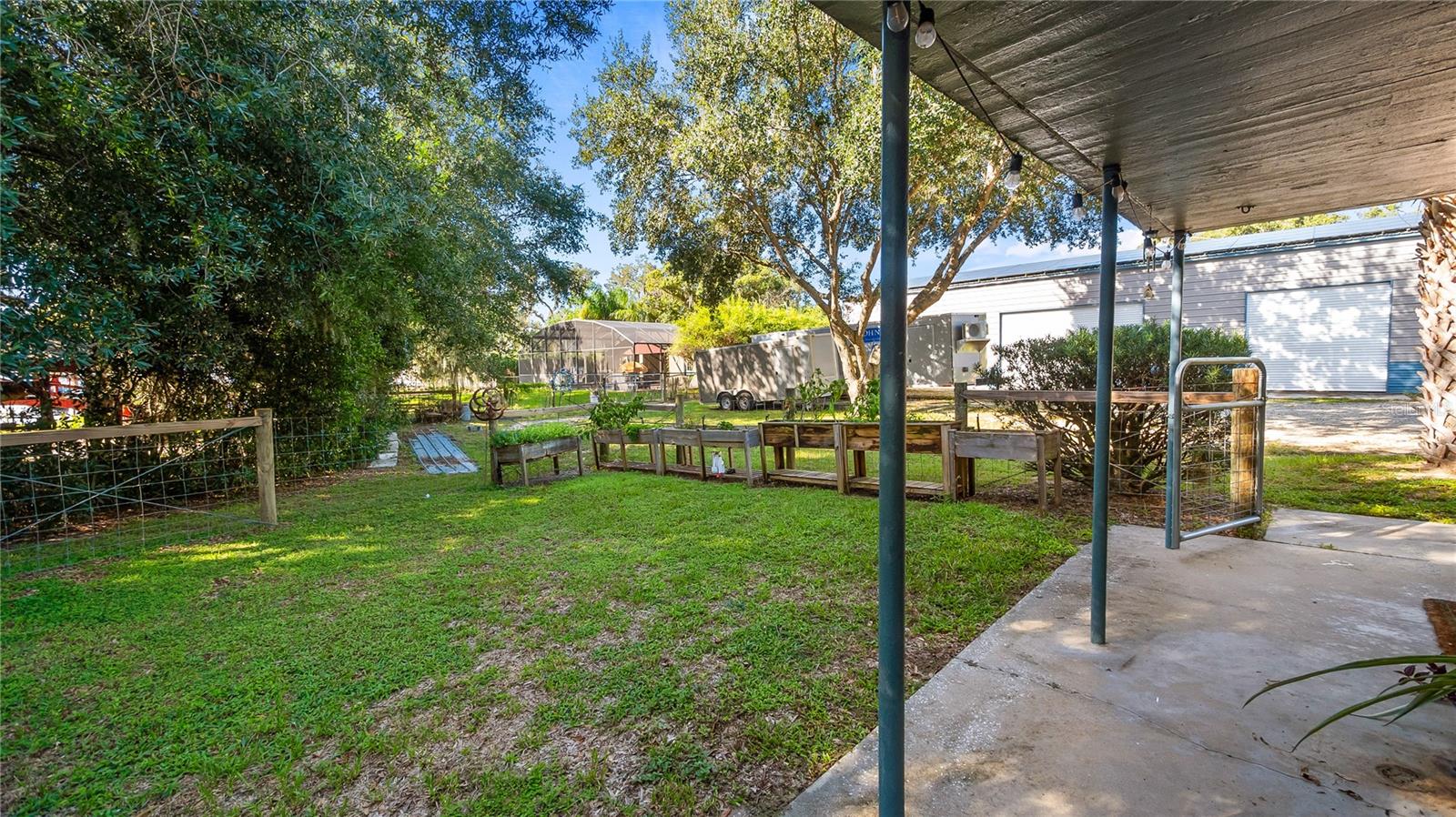 Detached garage and apartment. 2 car parking plus storage. Driveway off Lakeshore drive, little fenced in back yard. Full kitchen, laundry closet. remodeled. Pre wired for generator plug access so it can be run on a generator.