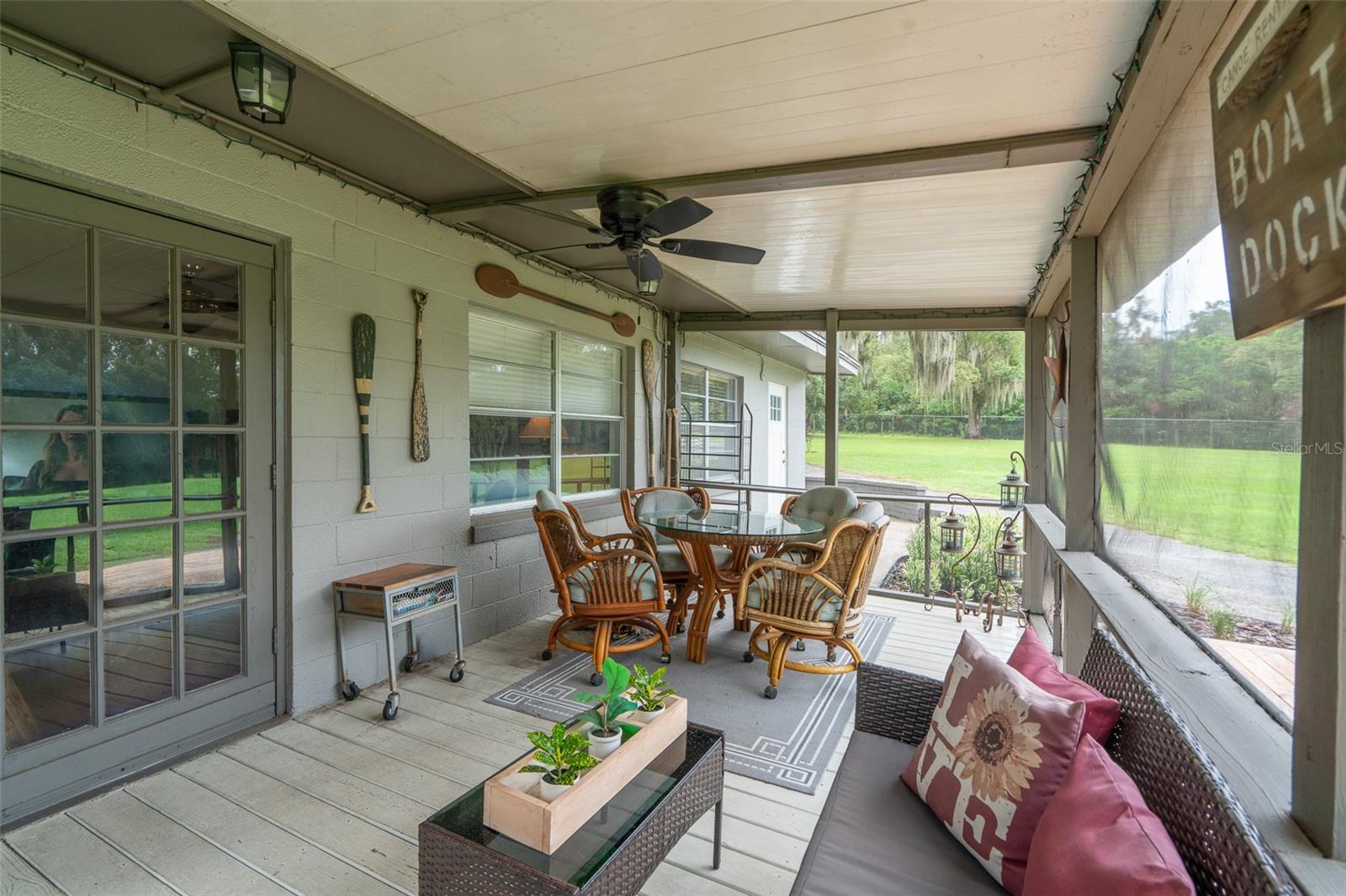 Screened porch