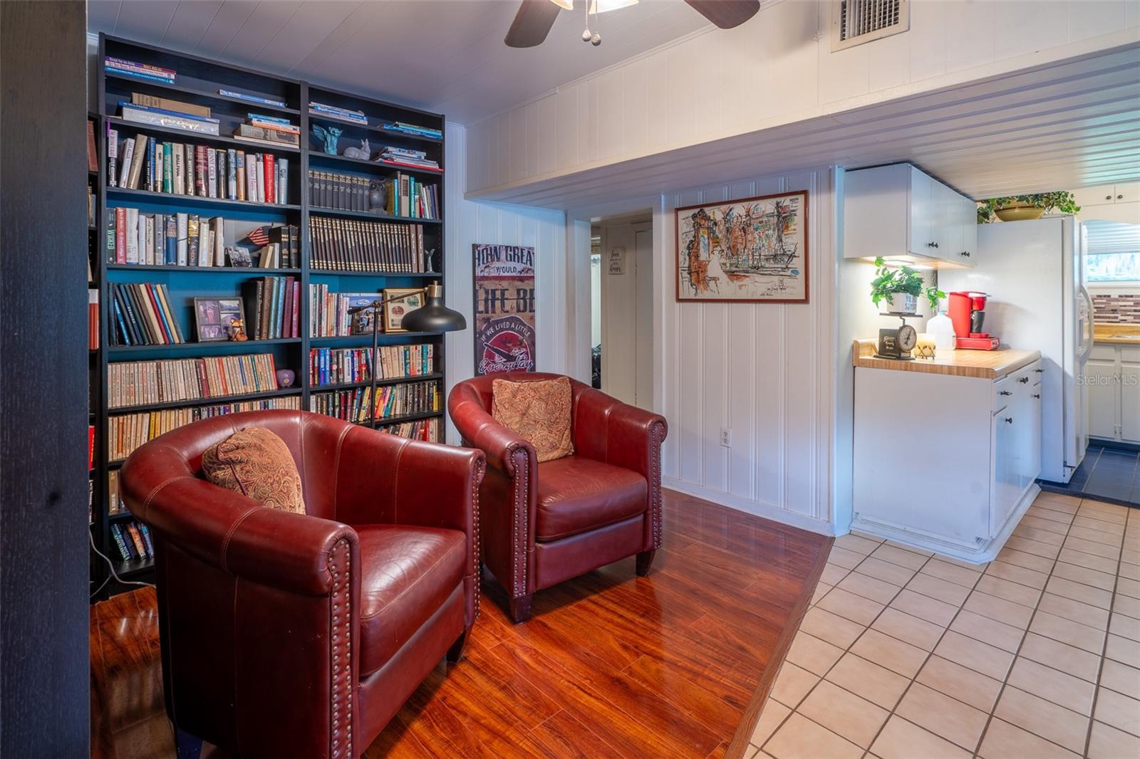 Sitting/Den next to kitchen
