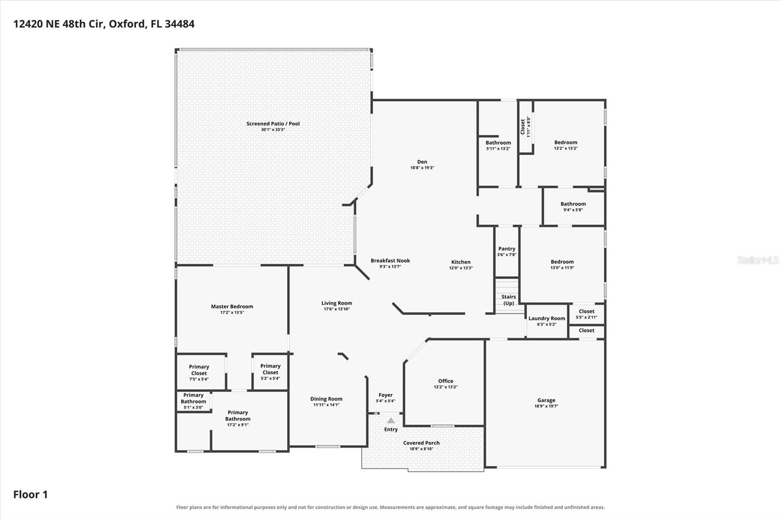 12420 NE 48TH CIRCLE, Oxford, FL 34484
