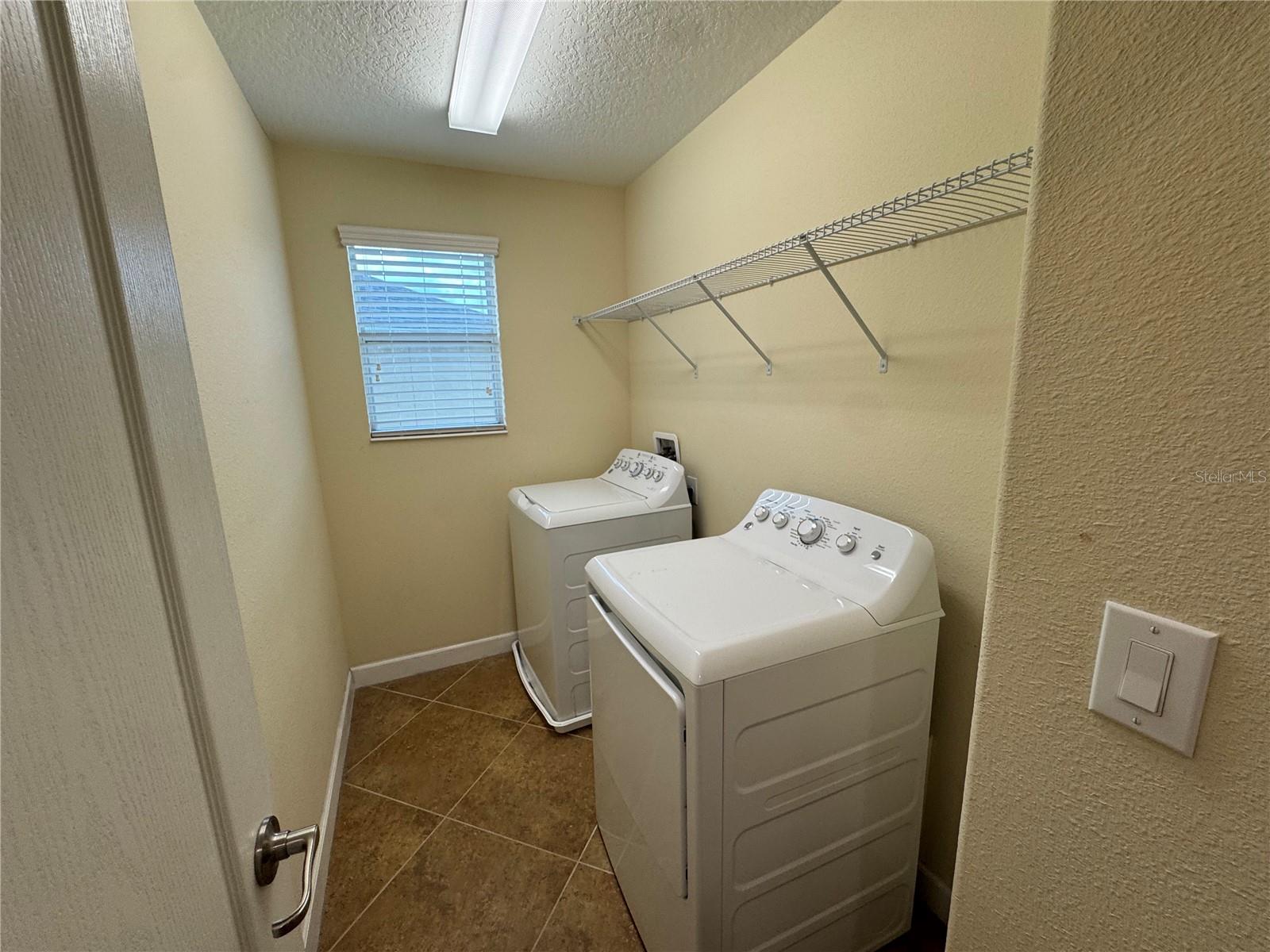 laundry room upstairs