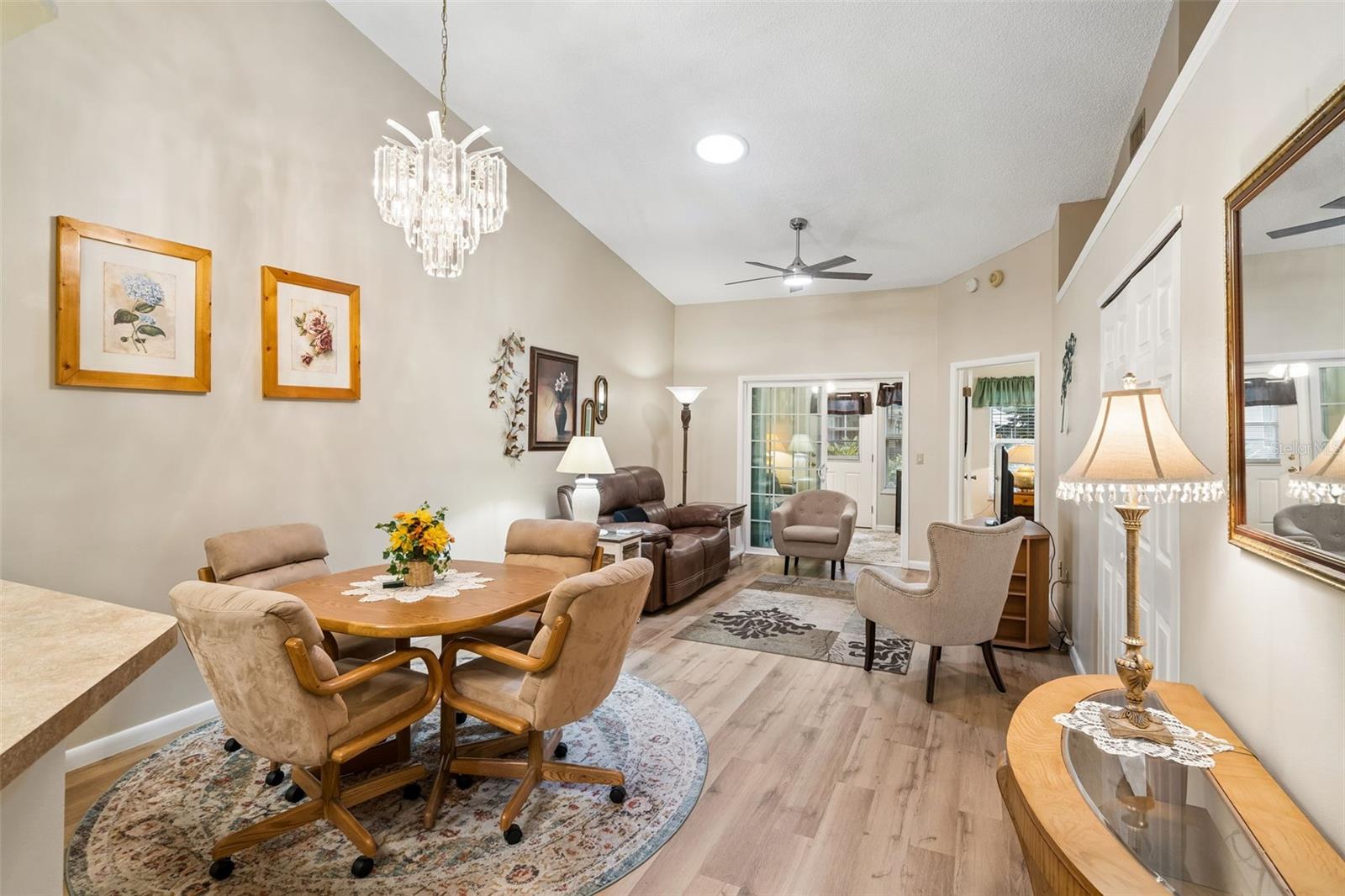Dining room to living room Dining room to living room