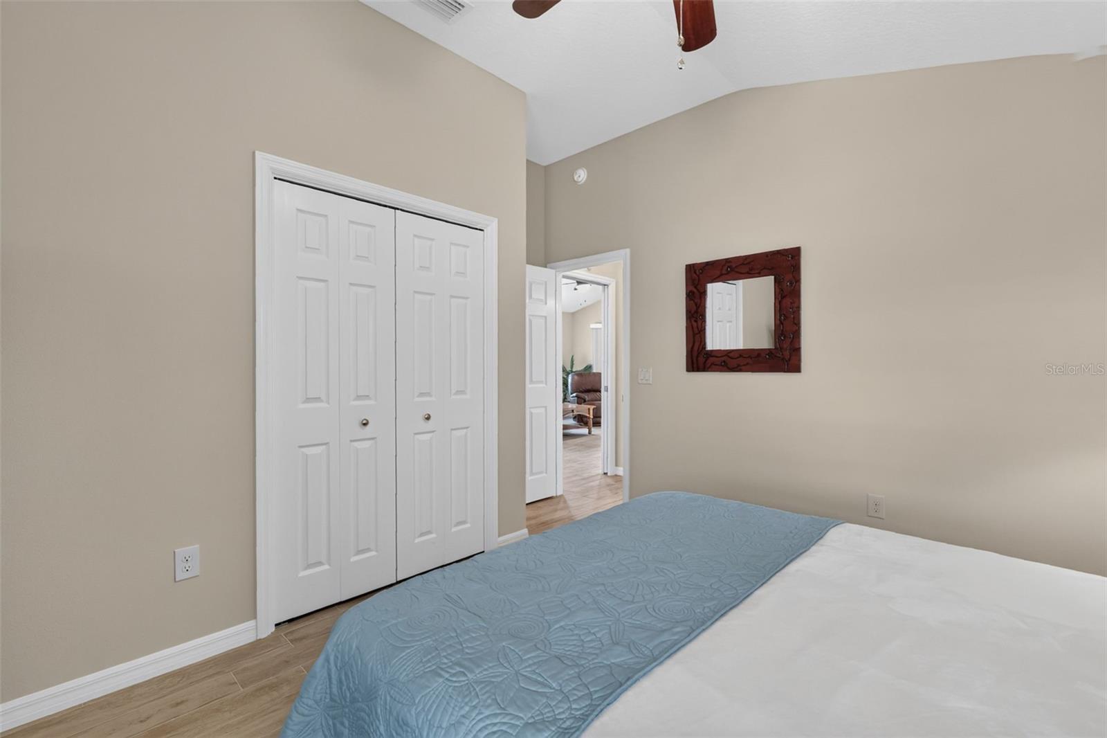 2nd Bedroom with a Custom Closet