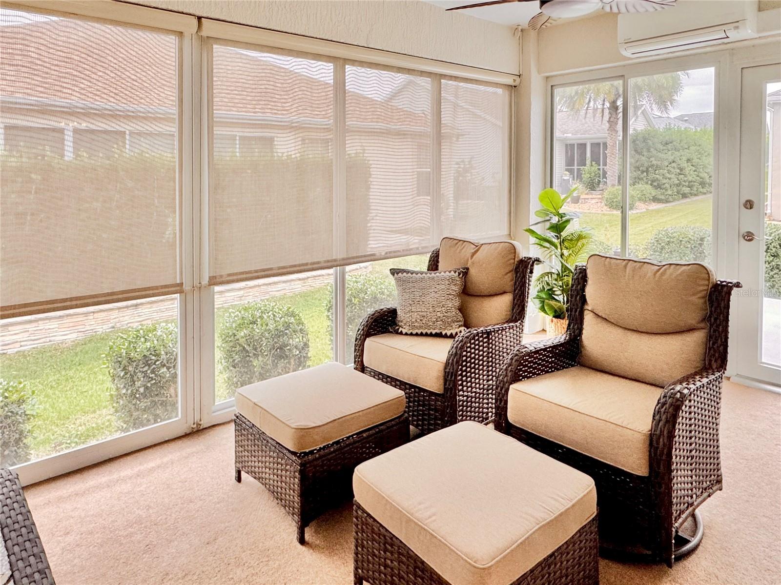 Split unit for year round comfort