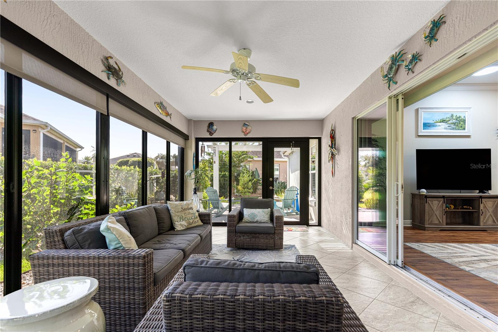 GLASSED ENCLOSED LANAI