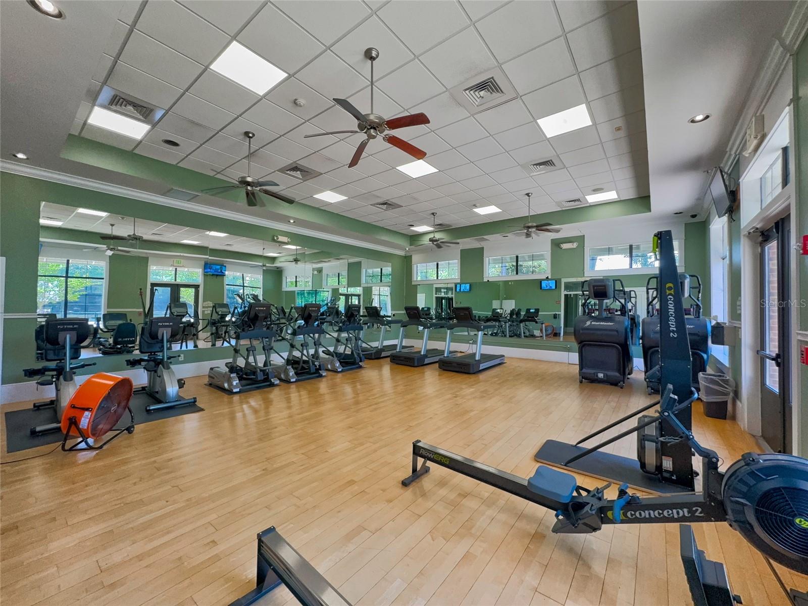 fitness center