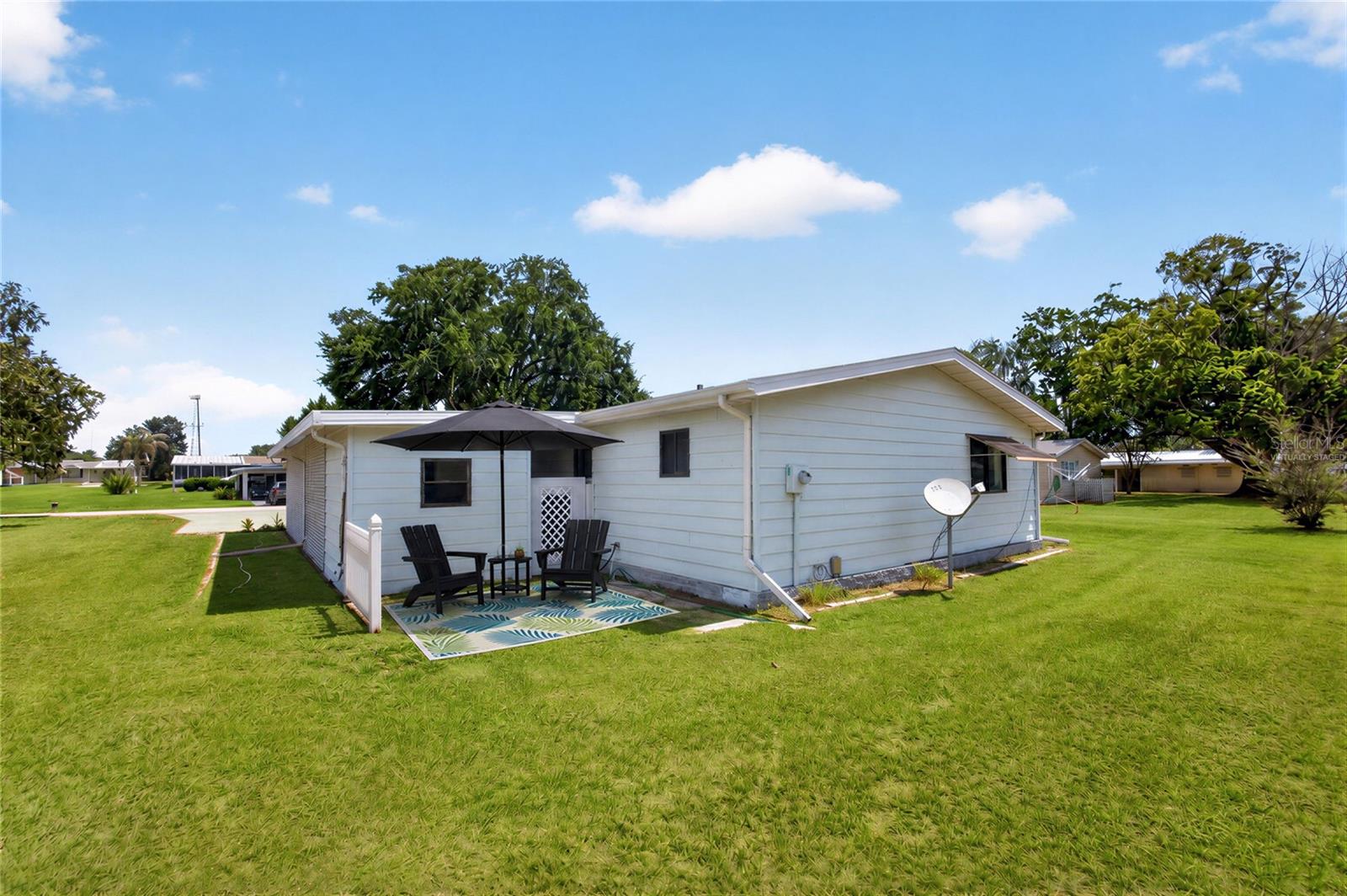 Back of House Virtually Staged