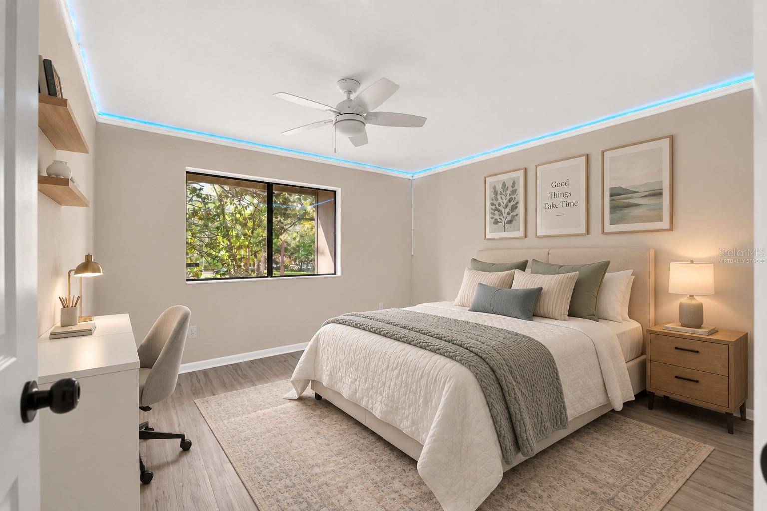 virtually staged bedroom 3