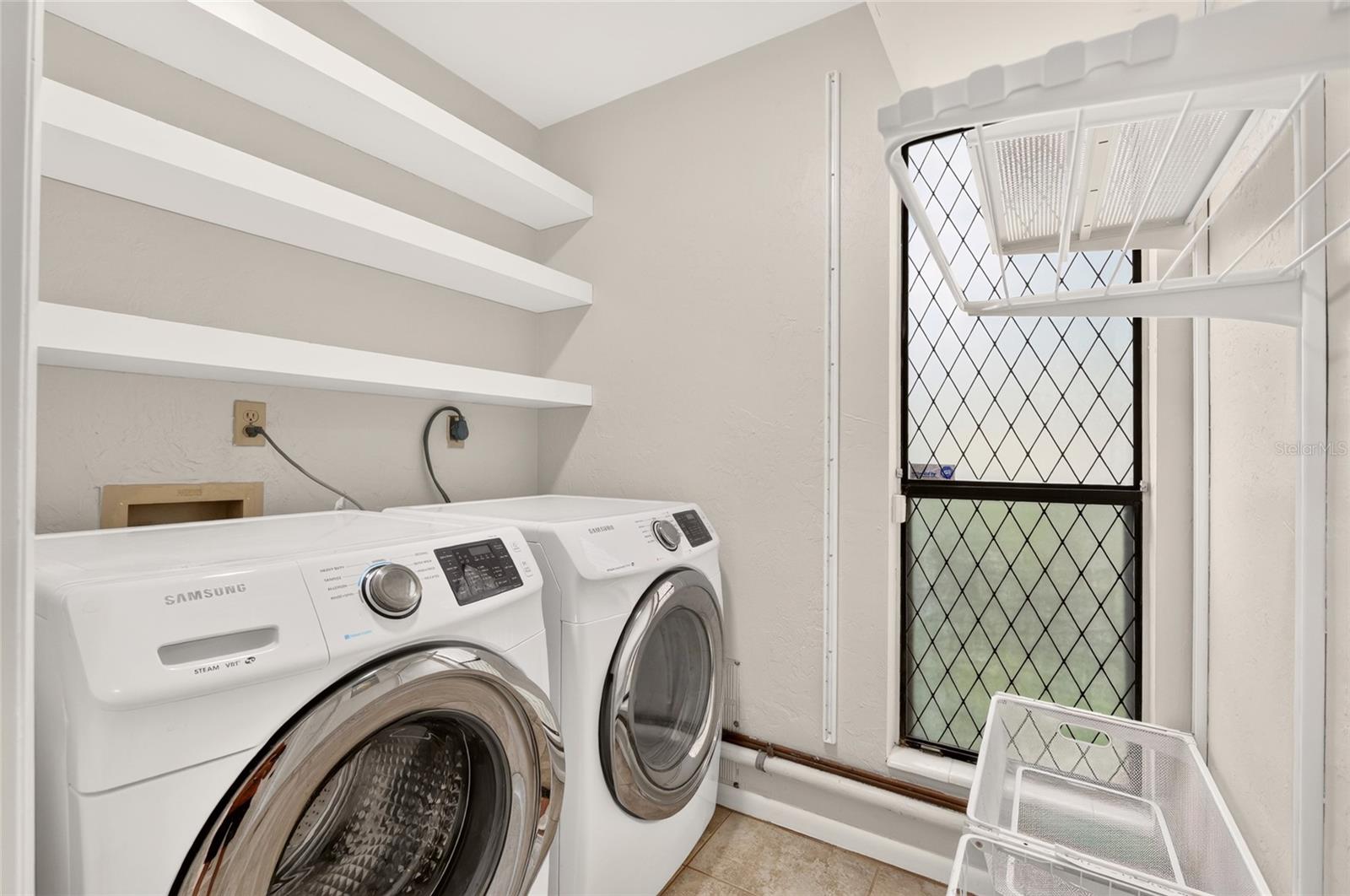 downstairs laundry