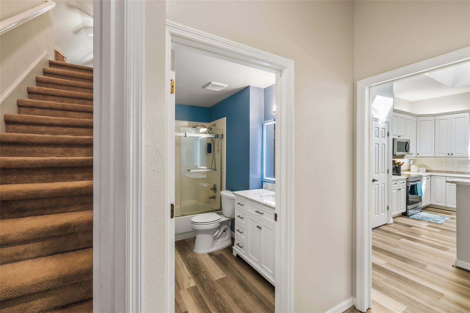stairs to Bonus room
