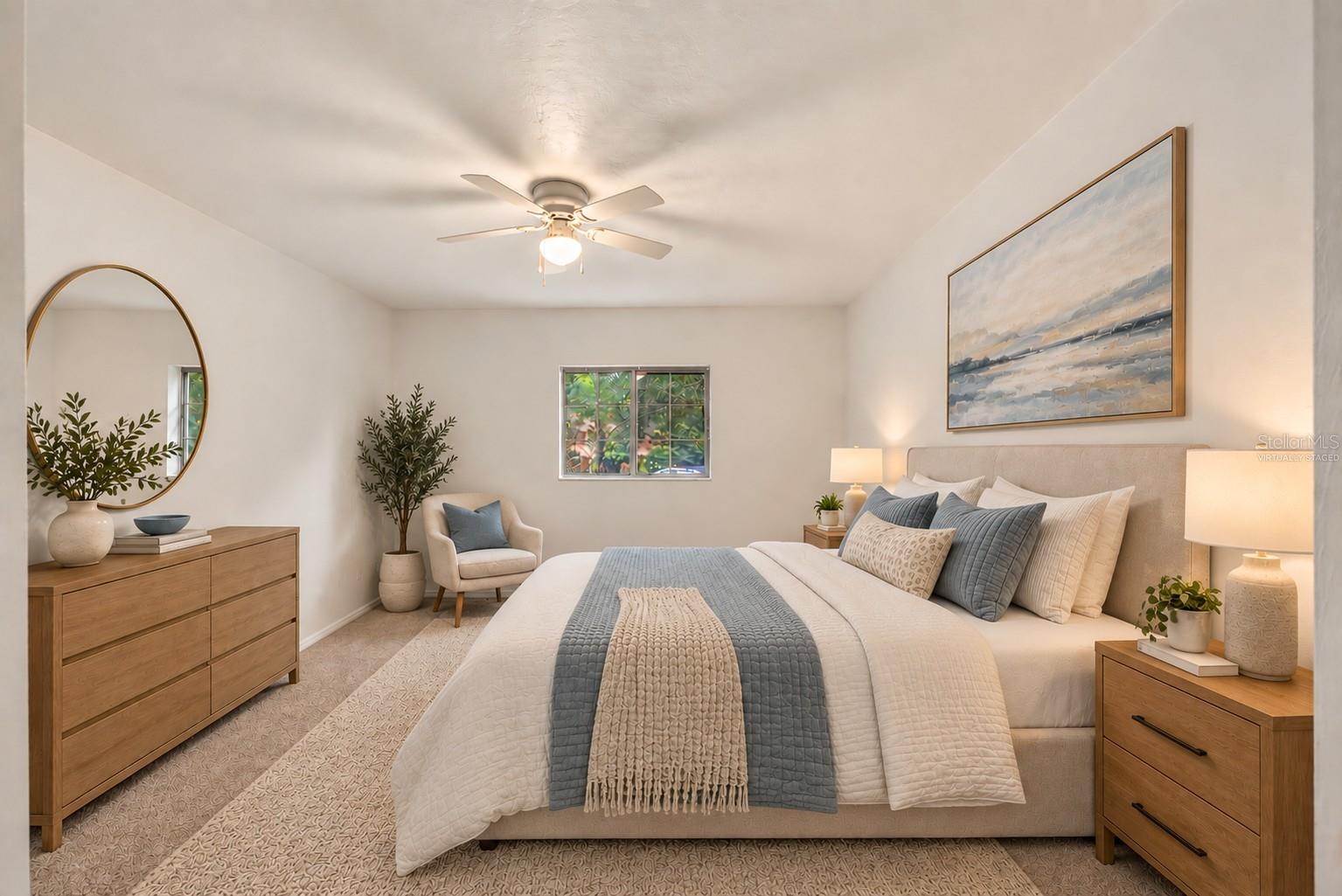 Bedroom 2 (Second Story)- Virtually Staged