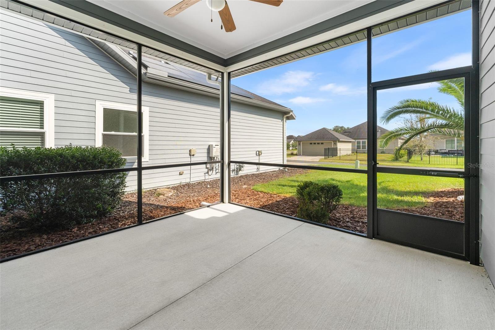 Screened porch