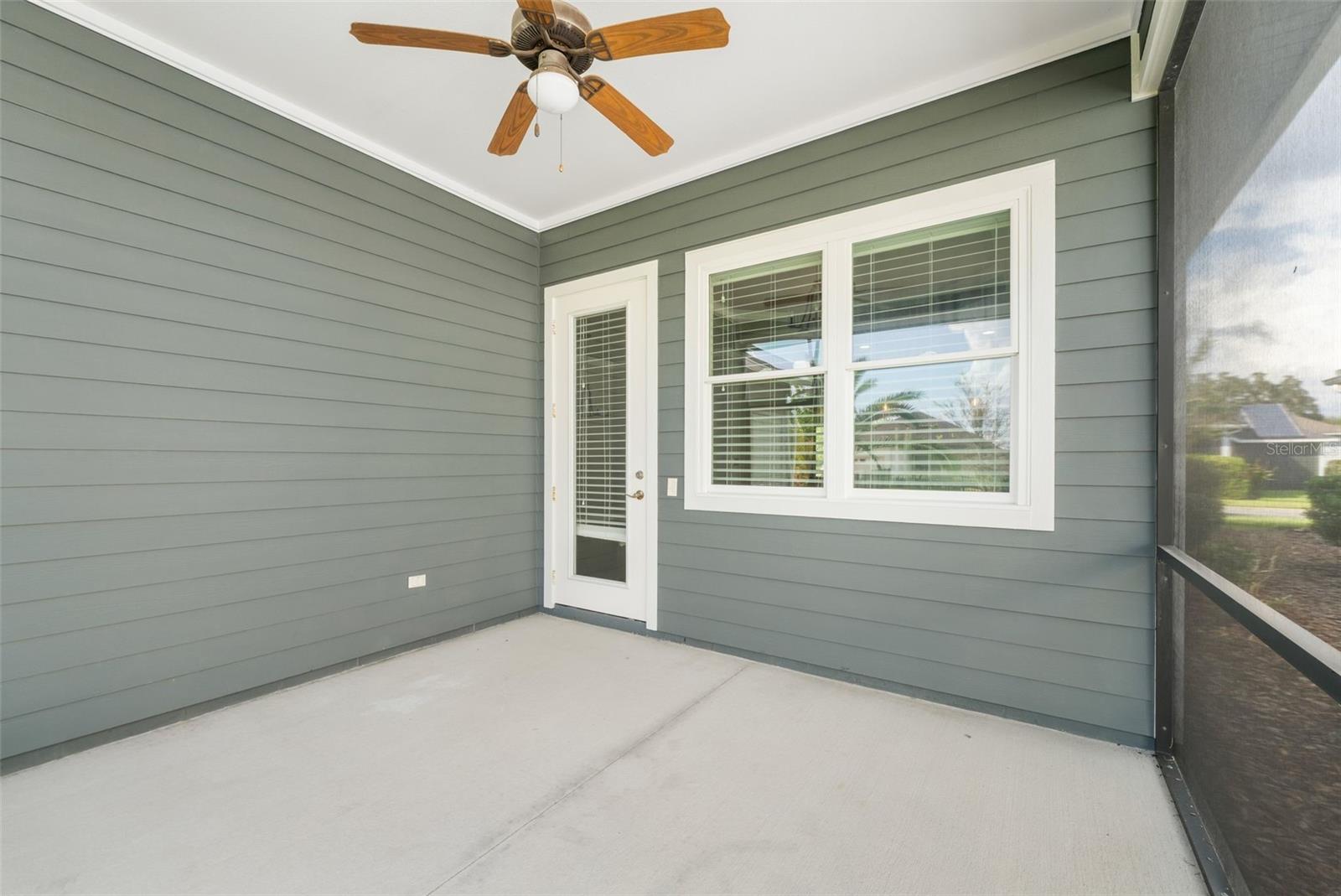 Screened porch