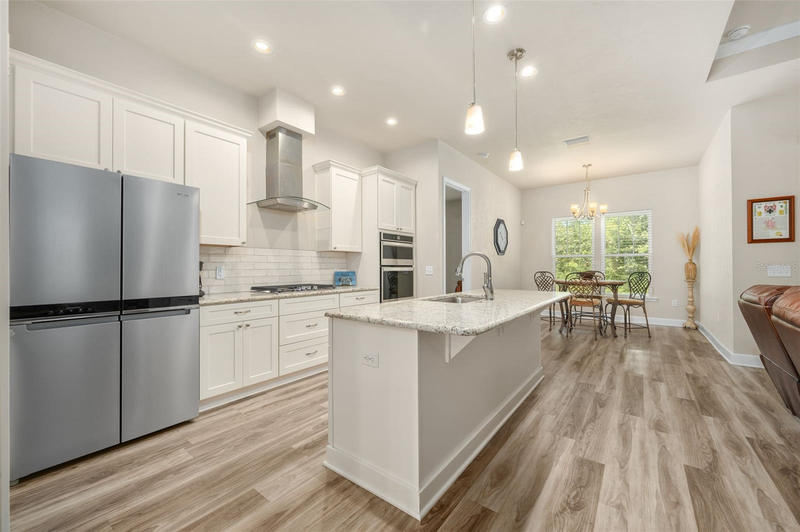 Open Concept Kitchen, Living Room, and Breakfast Nook