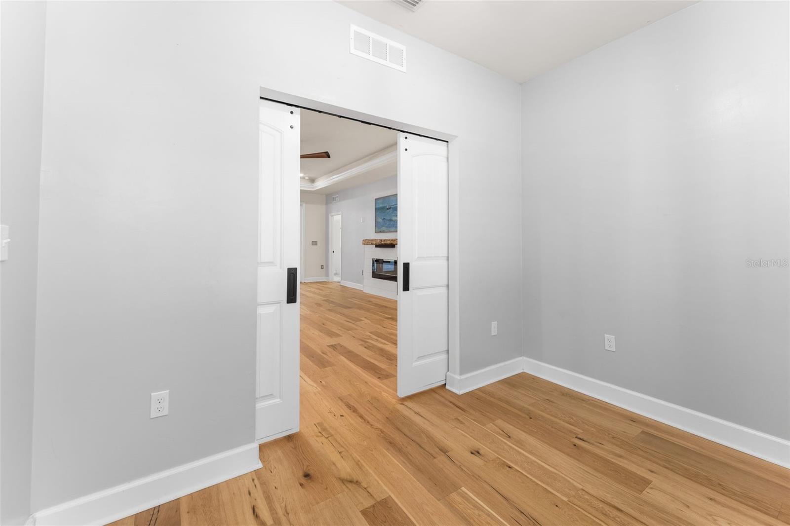 Pocket Doors to Study