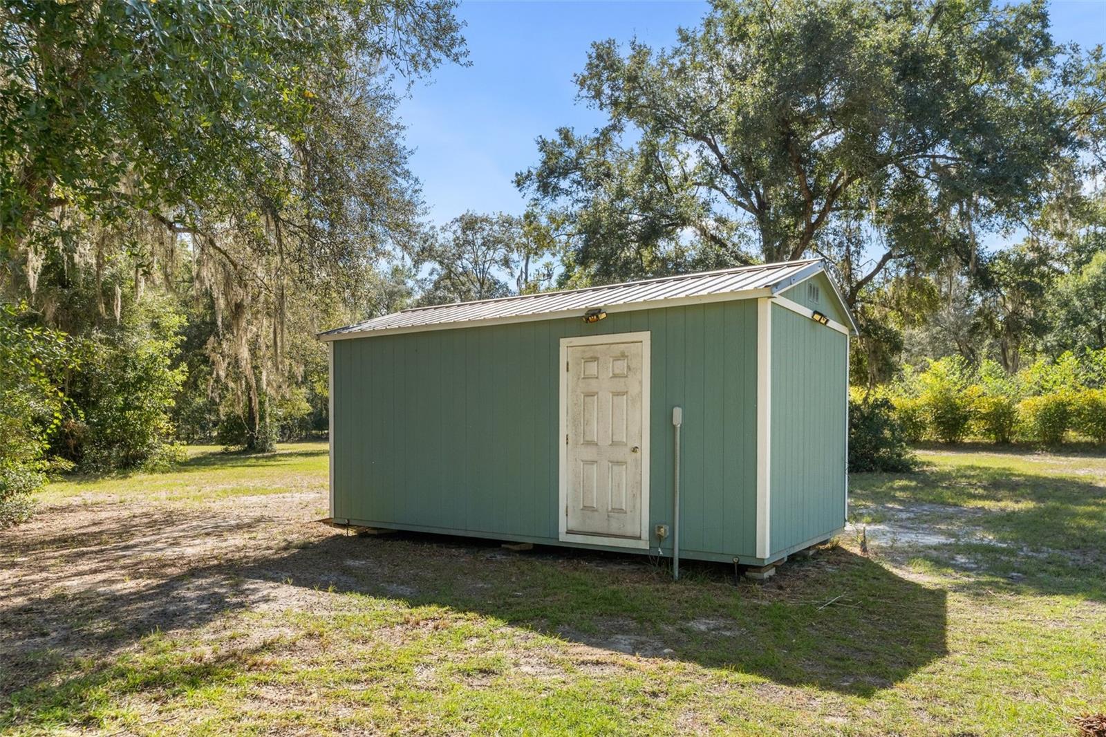 Additional storage shed