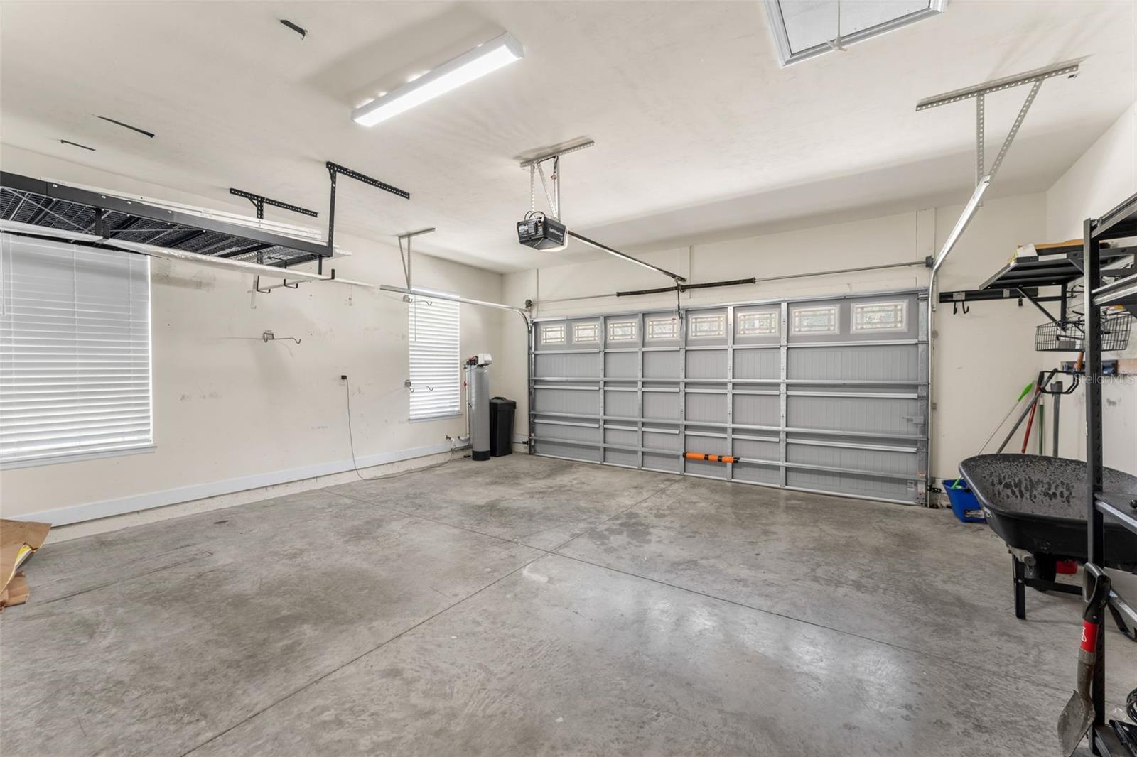Attached garage