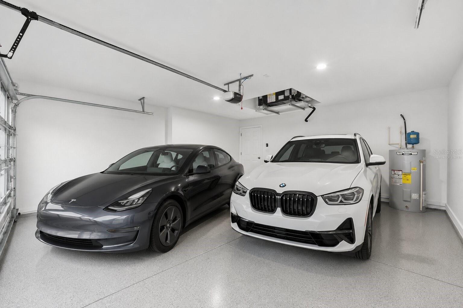 Virtually Staged Garage