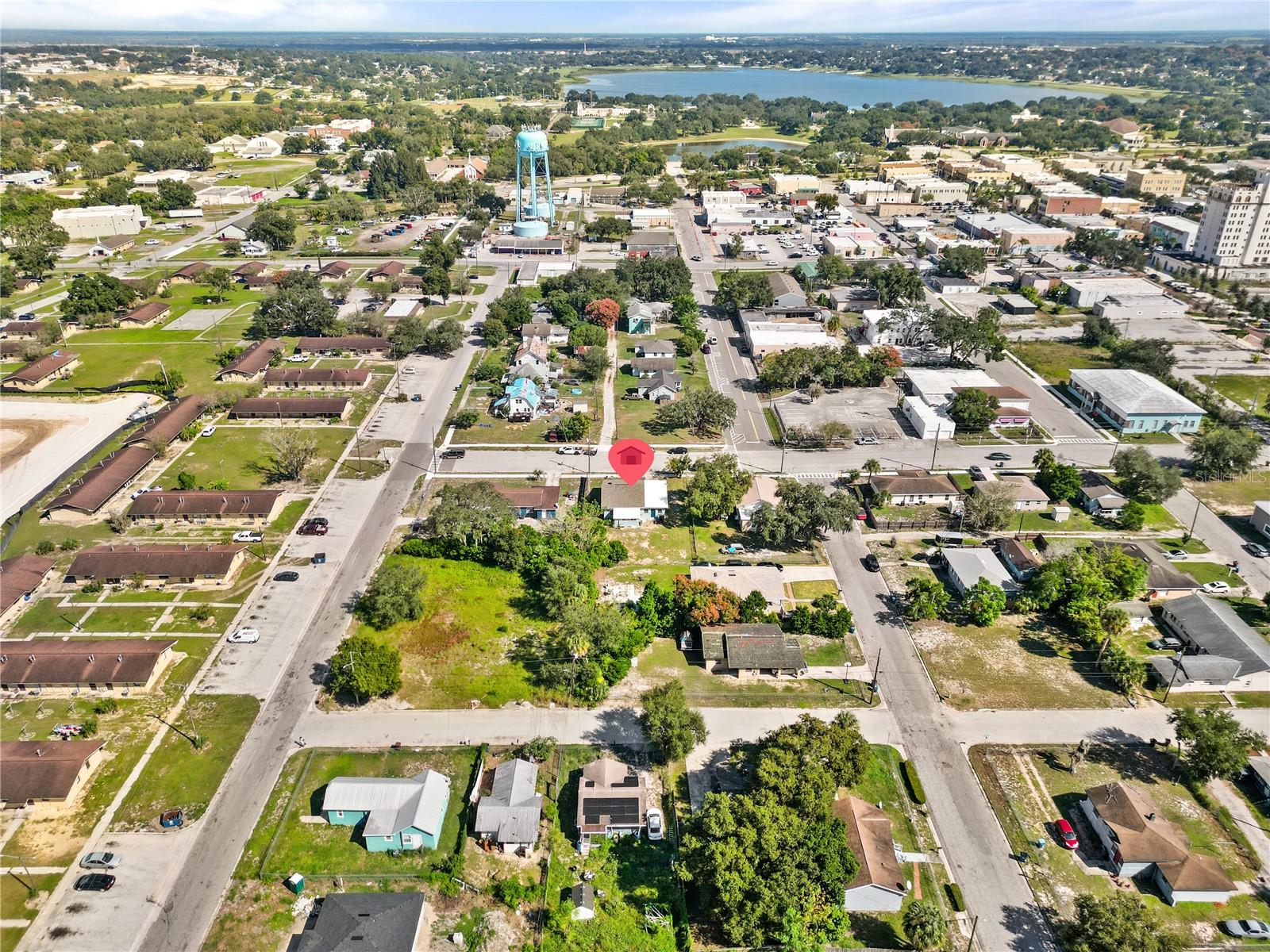 Aerial view of area