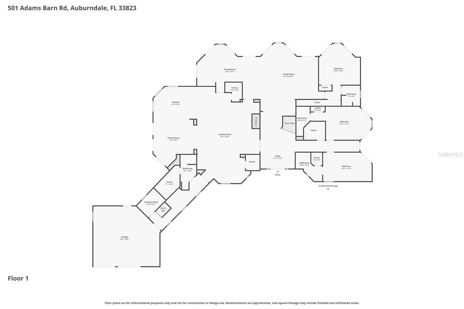 501 ADAMS BARN ROAD, Auburndale, FL 33823