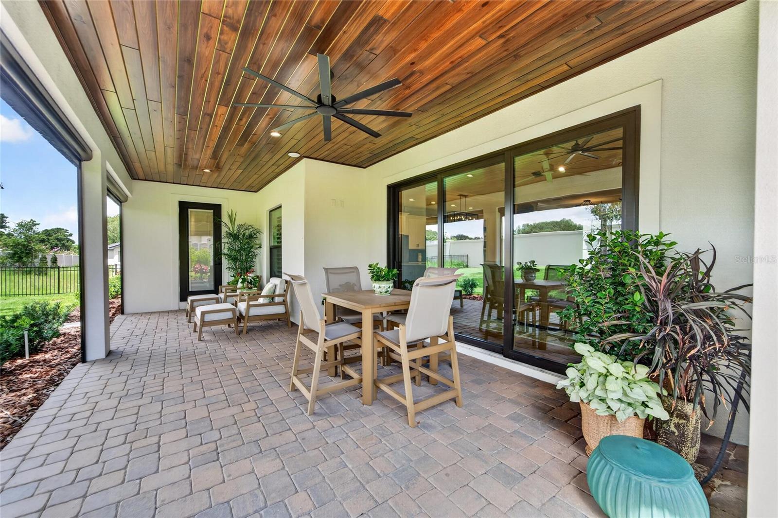tongue and groove wood ceiling