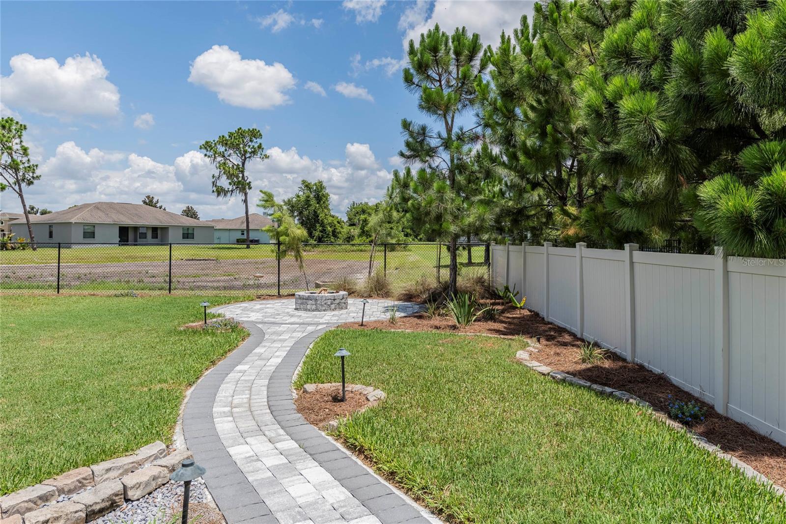 Walkway to Fire Pit