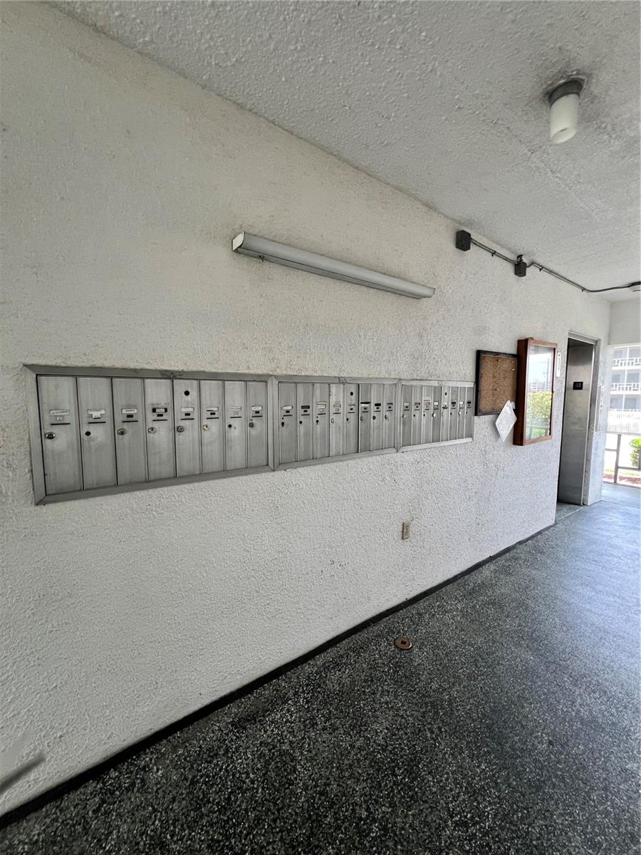 Mailboxes for building 'A'