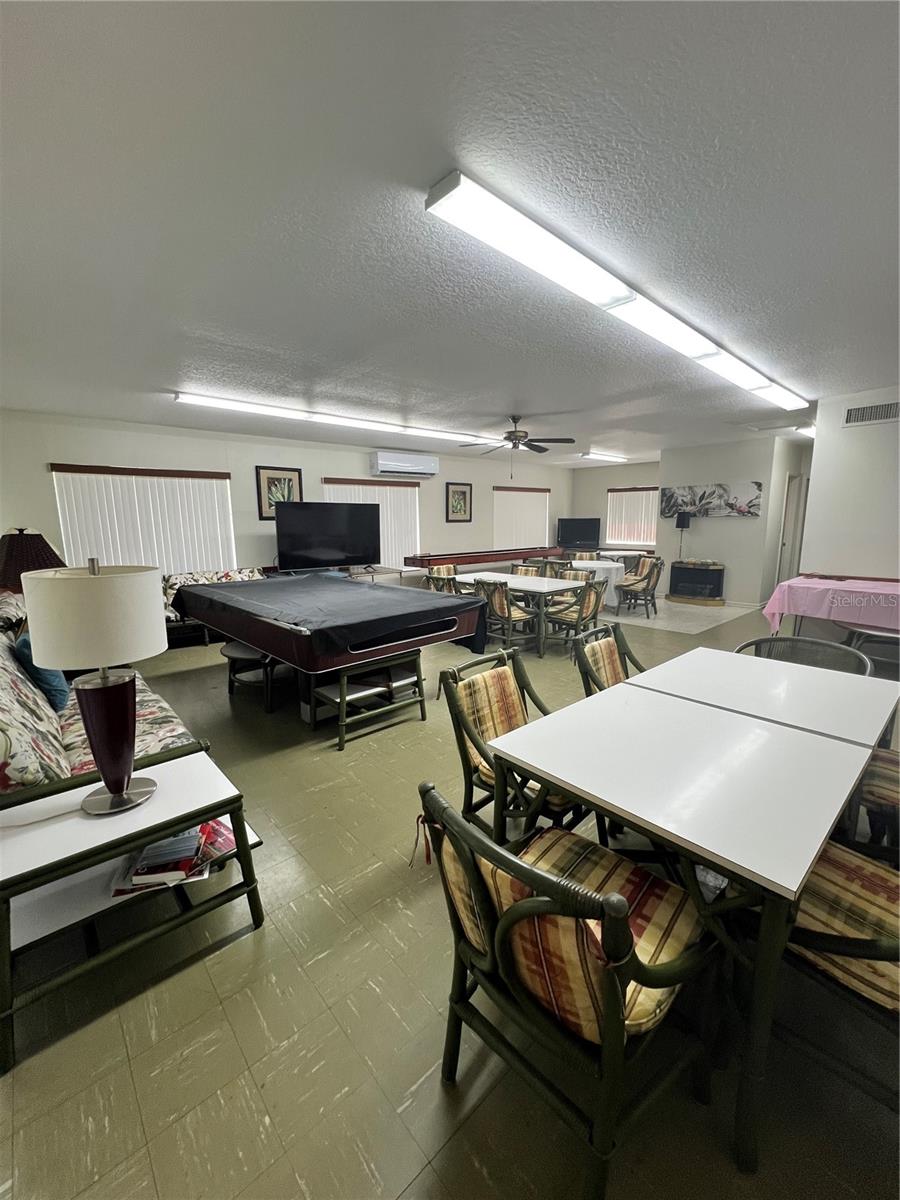 Clubhouse hangout Area